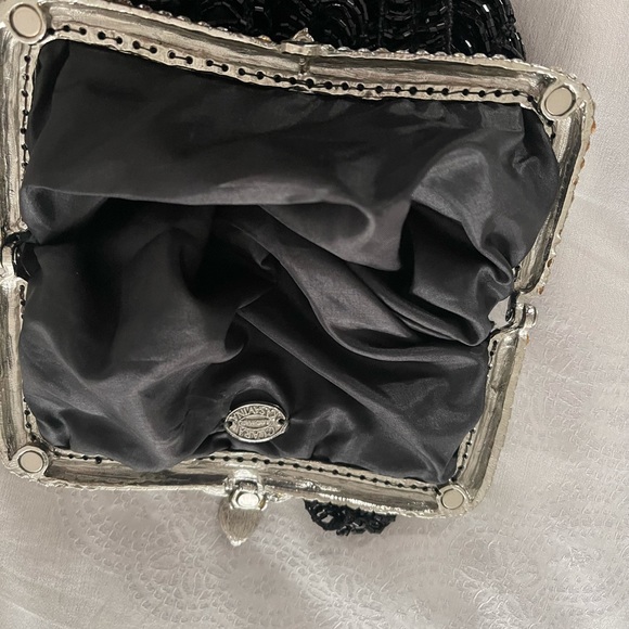 CLARA KASAVINA BEAD WOVEN EVENING HANDBAG - Picture 8 of 15